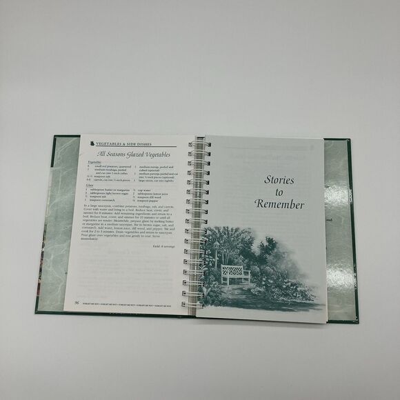 Forget Me Not Cookbook From Hospice Care Greensboro NC Memories/ Comfort Food - Picture 6 of 16
